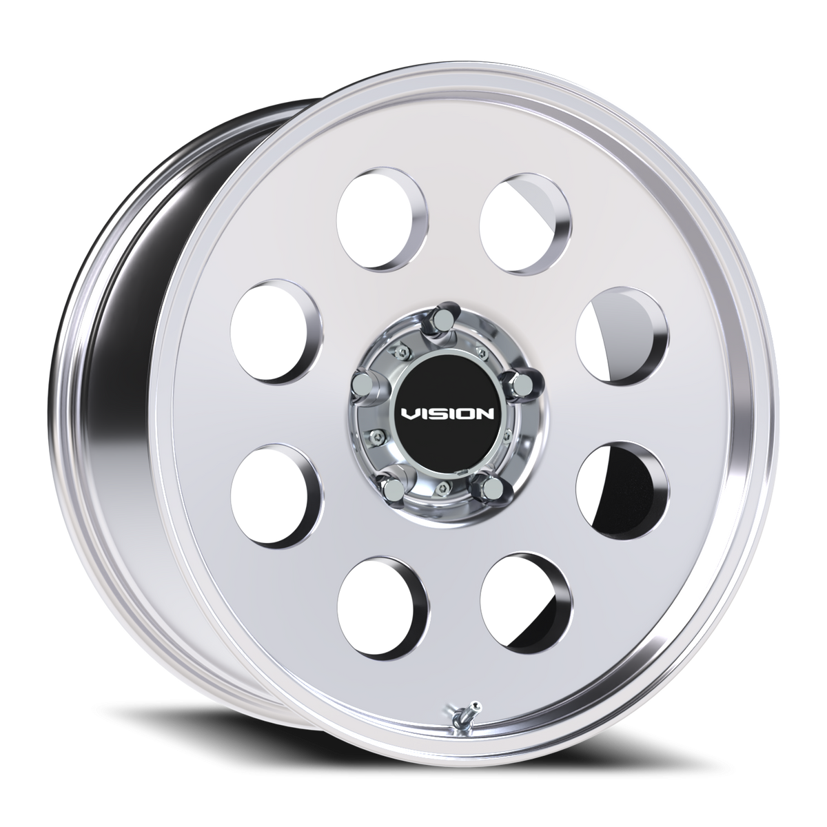 Vision Wheel 56 Polished 20x9 +12 5x150mm 110.2mm - Wheelwiz