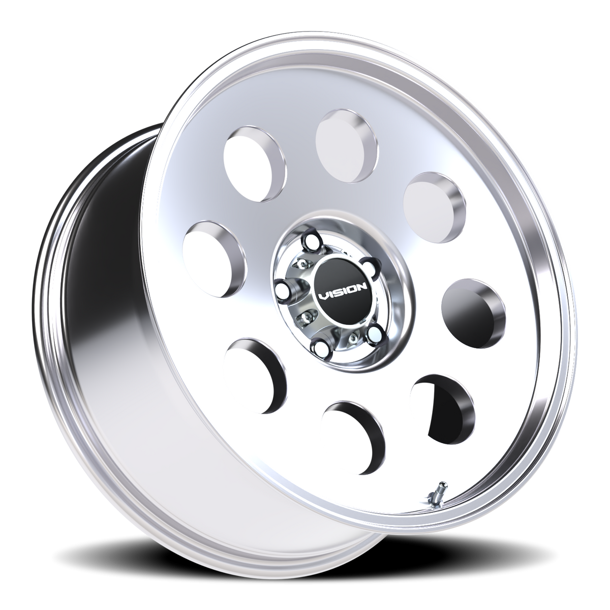 Vision Wheel 56 Polished 20x9 0 5x127mm 78.1mm - Wheelwiz