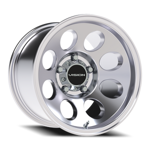Vision Wheel 56 Polished 15x10 -25 5x127mm 83.1mm - Wheelwiz