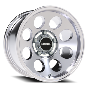 Vision Wheel 56 Polished 15x8 -19 5x127mm 83.1mm - Wheelwiz