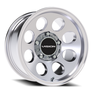 Vision Wheel 56 Polished 15x8 -19 5x139.7mm 110mm - Wheelwiz