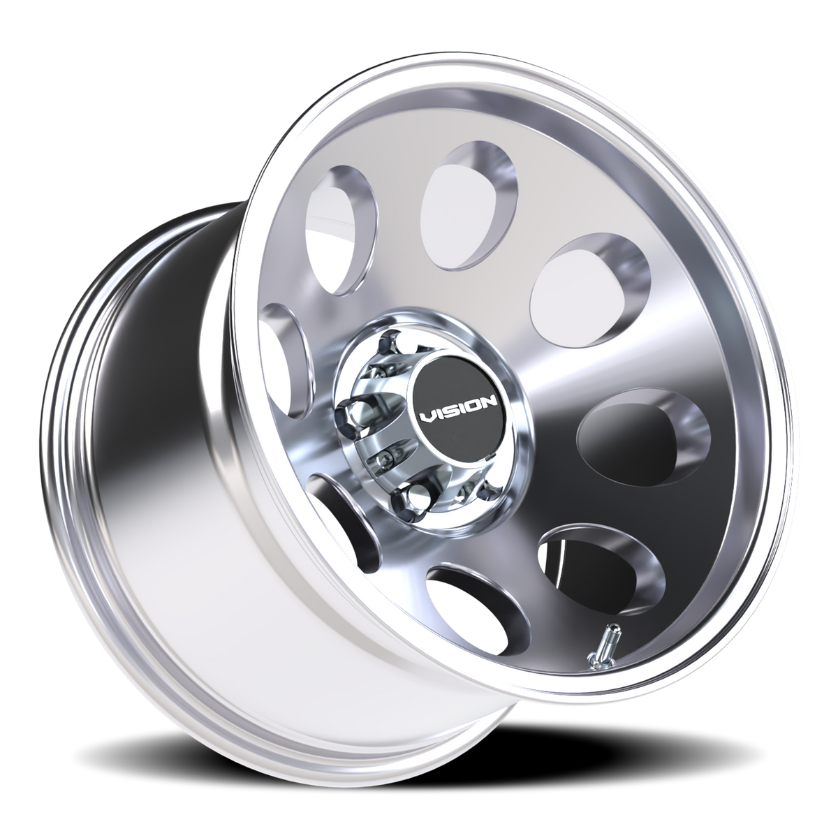 Vision Wheel 56 Polished 16x10 -25 5x114.3mm 83.1mm - Wheelwiz