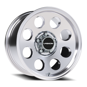 Vision Wheel 56 Polished 16x8 0 5x127mm 78.1mm - Wheelwiz