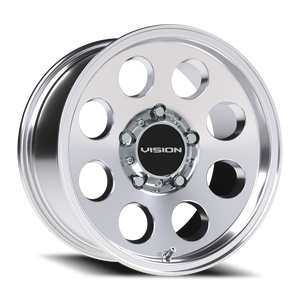 Vision Wheel 56 Polished 16x8 0 5x139.7mm 110mm - Wheelwiz