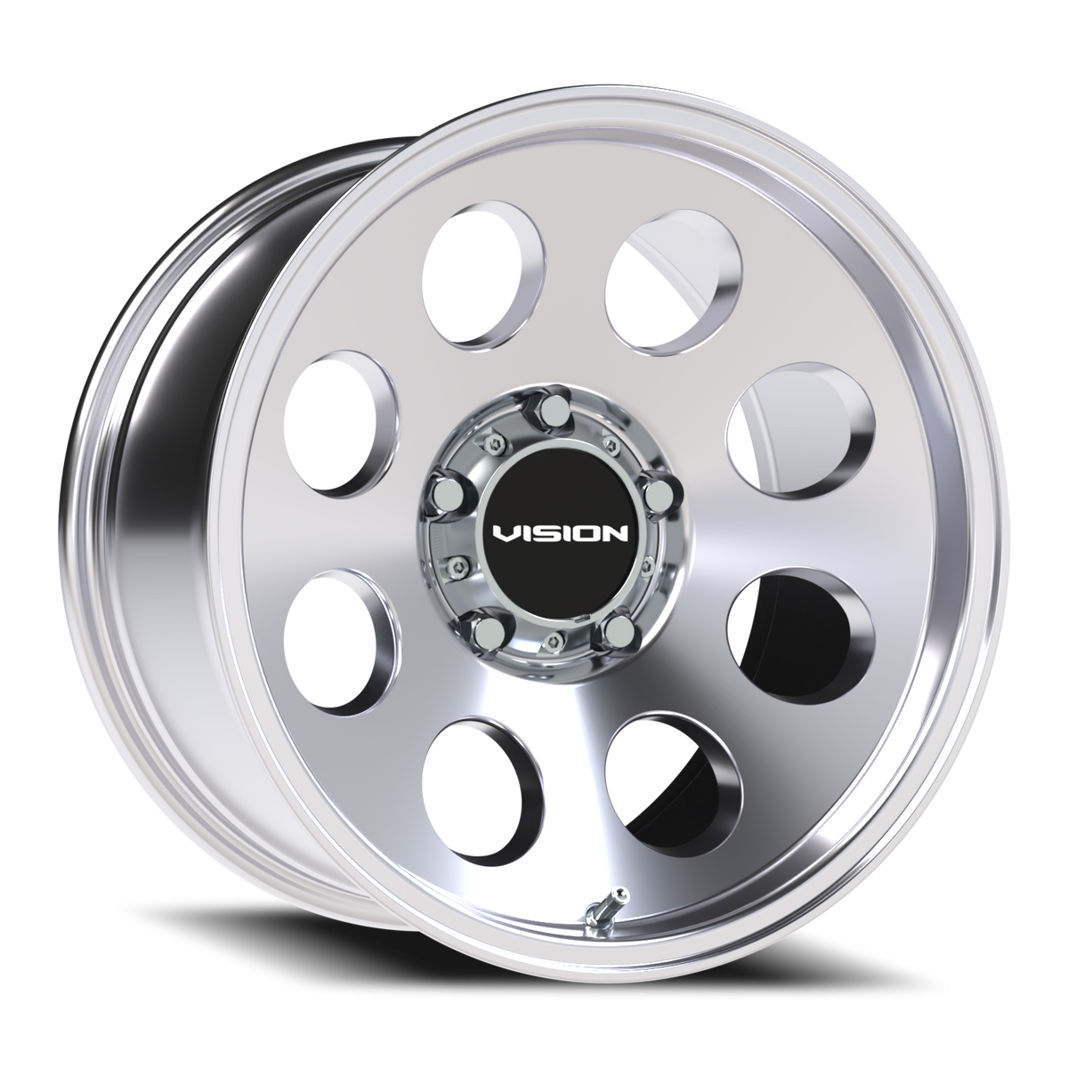 Vision Wheel 56 Polished 17x9 -12 5x135mm 87.1mm - Wheelwiz