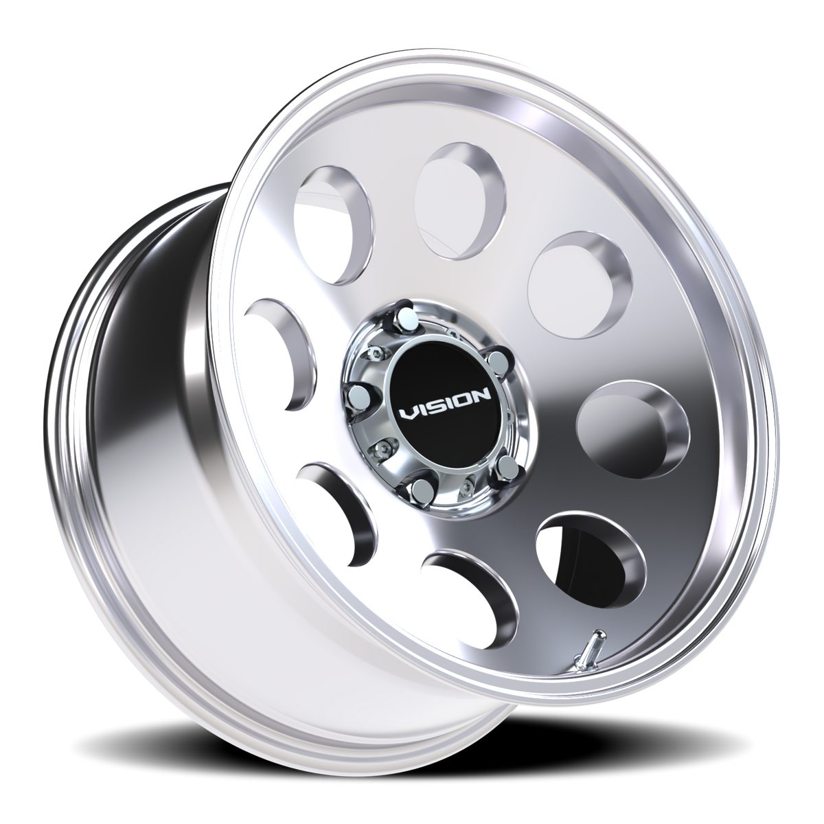 Vision Wheel 56 Polished 17x9 -12 5x135mm 87.1mm - Wheelwiz