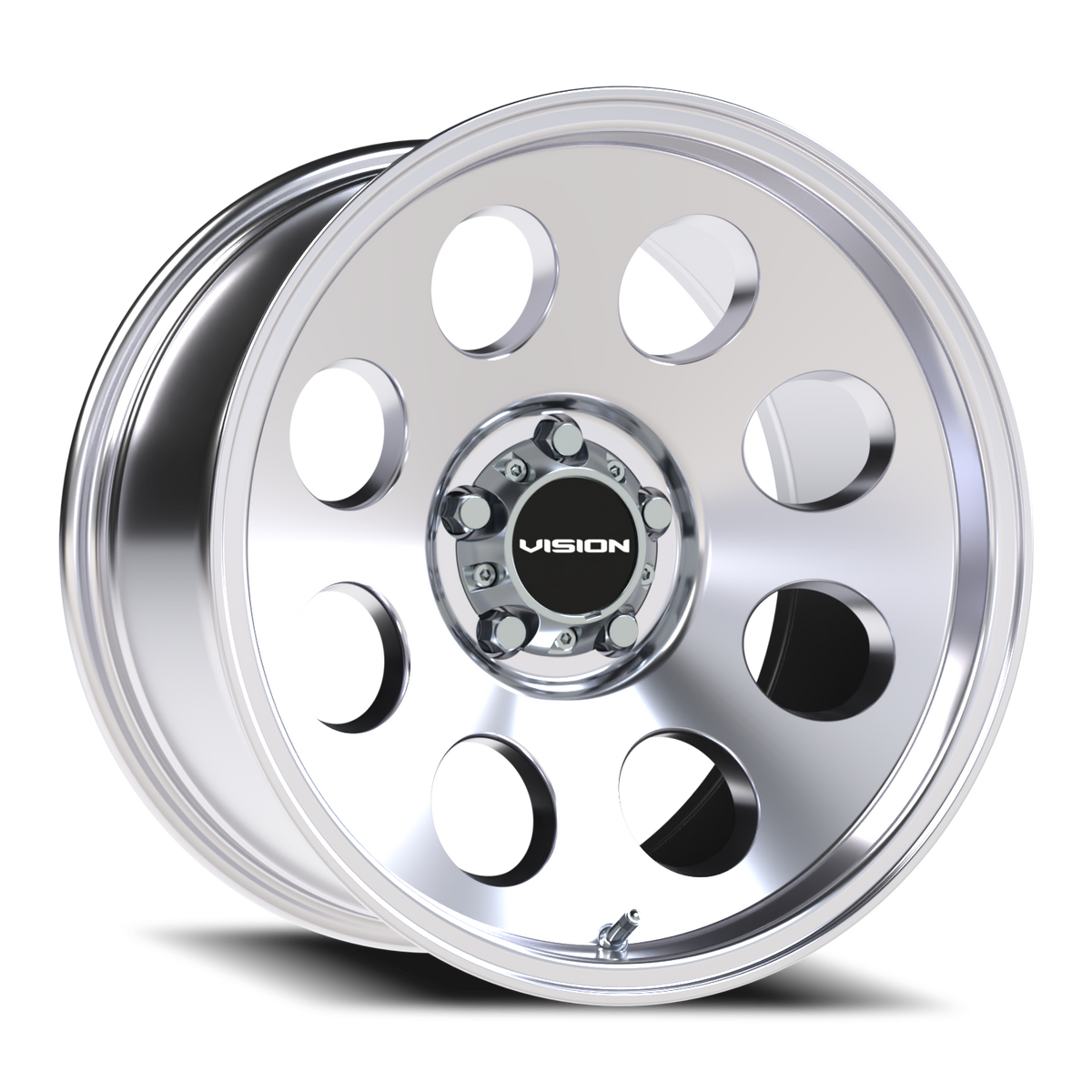 Vision Wheel 56 Polished 17x9 -12 5x114.3mm 83.1mm - Wheelwiz