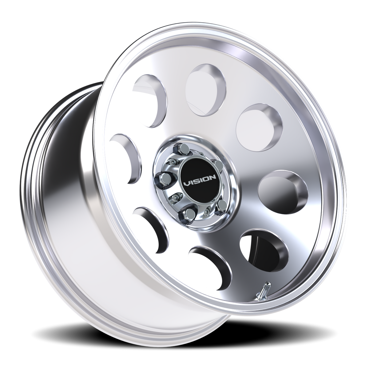 Vision Wheel 56 Polished 17x9 -12 5x114.3mm 83.1mm - Wheelwiz