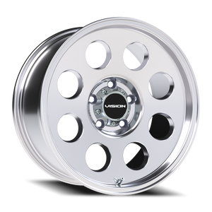 Vision Wheel 56 Polished 18x9 -12 5x127mm 78.1mm - Wheelwiz