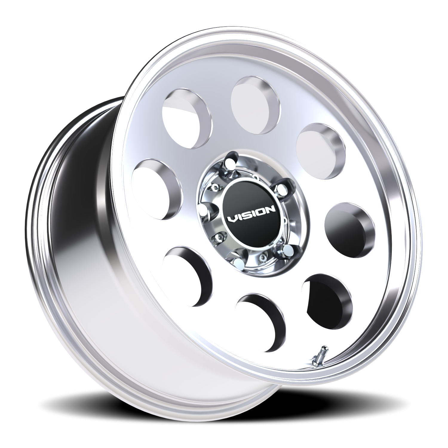 Vision Wheel 56 Polished 18x9 -12 5x139.7mm 108mm - Wheelwiz