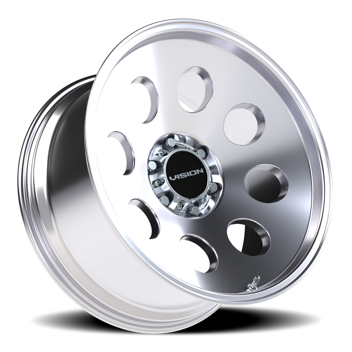 Vision Wheel 56 Polished 20x10 -25 6x135mm 87.1mm - Wheelwiz