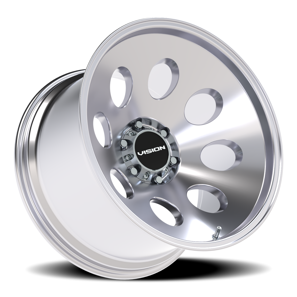 Vision Wheel 56 Polished 20x12 -44 6x135mm 87.1mm - Wheelwiz