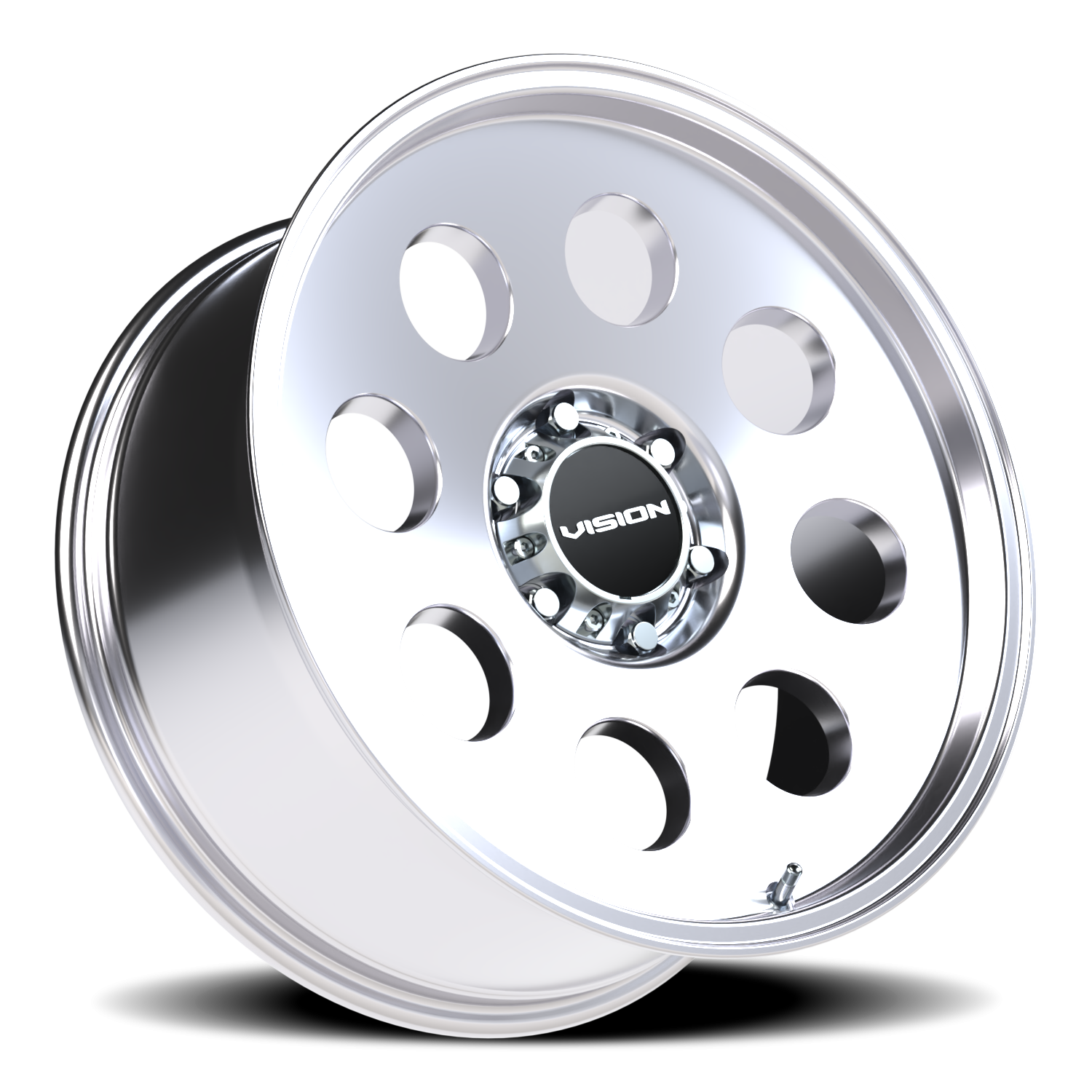 Vision Wheel 56 Polished 20x9 +12 6x135mm 87.1mm - Wheelwiz