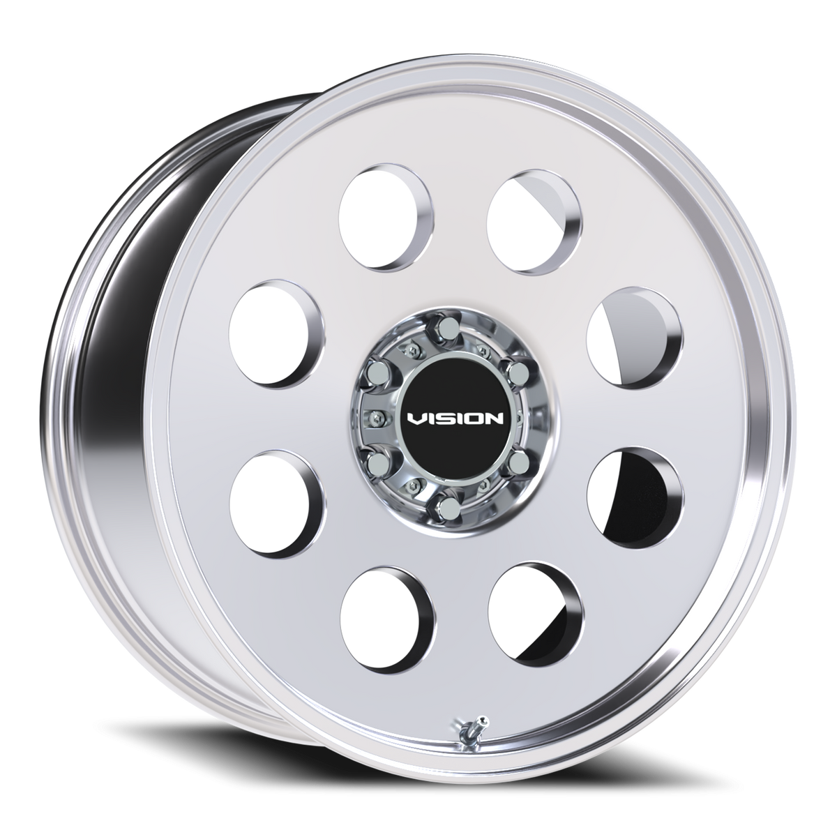 Vision Wheel 56 Polished 20x9 +12 6x139.7mm 106.2mm - Wheelwiz