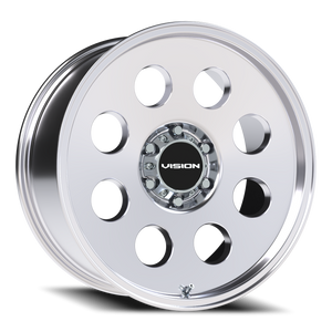 Vision Wheel 56 Polished 20x9 +12 6x139.7mm 106.2mm - Wheelwiz