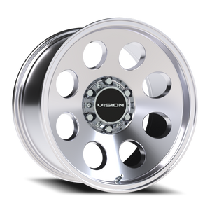 Vision Wheel 56 Polished 17x9 -12 6x139.7mm 106.2mm - Wheelwiz