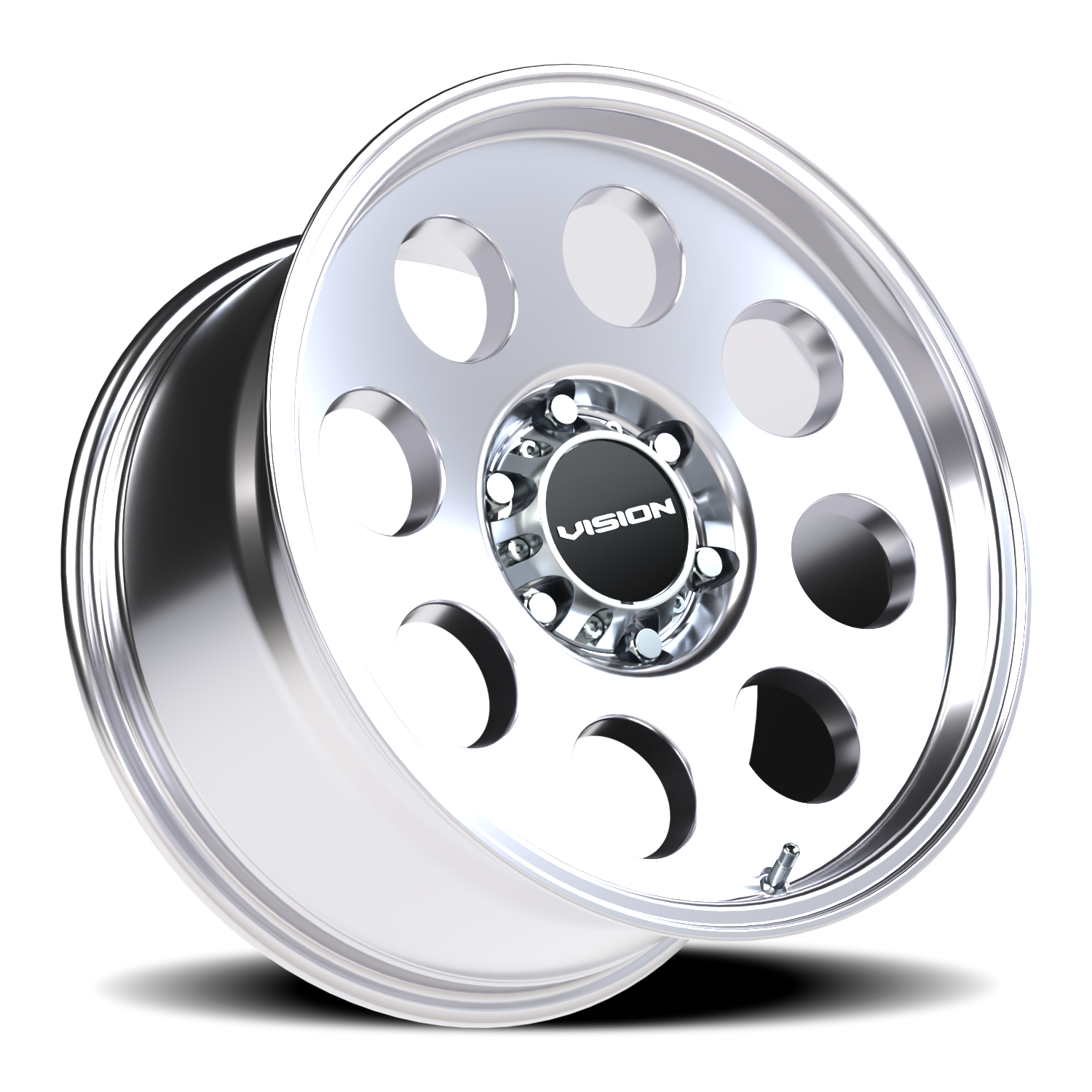 Vision Wheel 56 Polished 18x9 +12 6x135mm 87.1mm - Wheelwiz