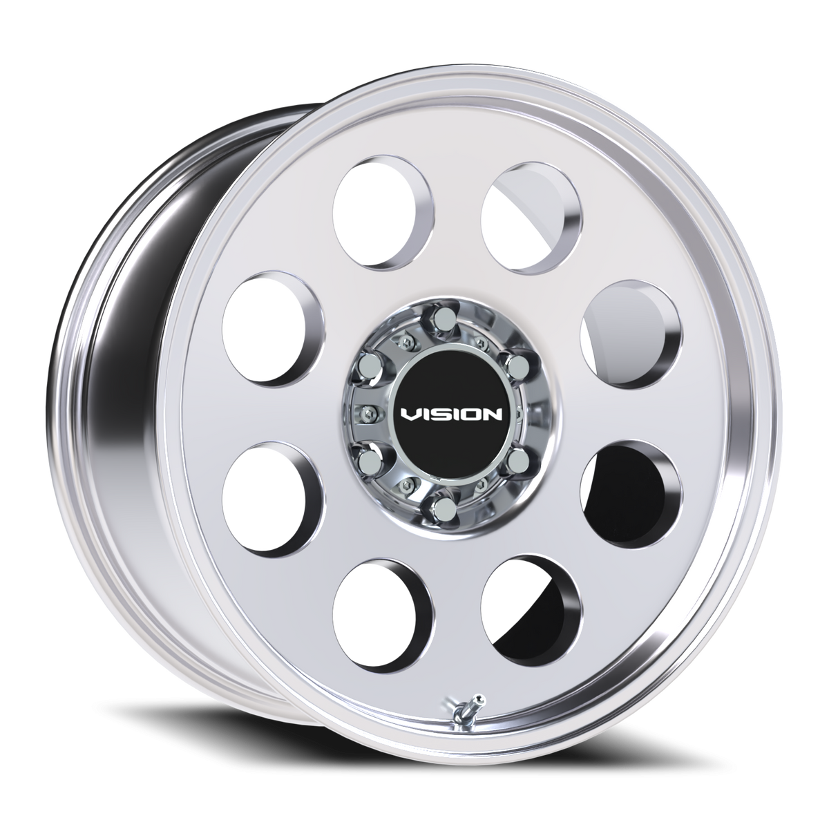Vision Wheel 56 Polished 18x9 -12 6x139.7mm 106.2mm - Wheelwiz