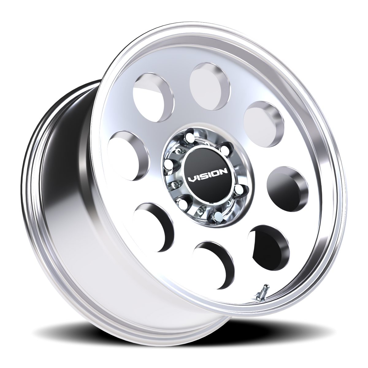 Vision Wheel 56 Polished 18x9 +12 6x139.7mm 106.2mm - Wheelwiz