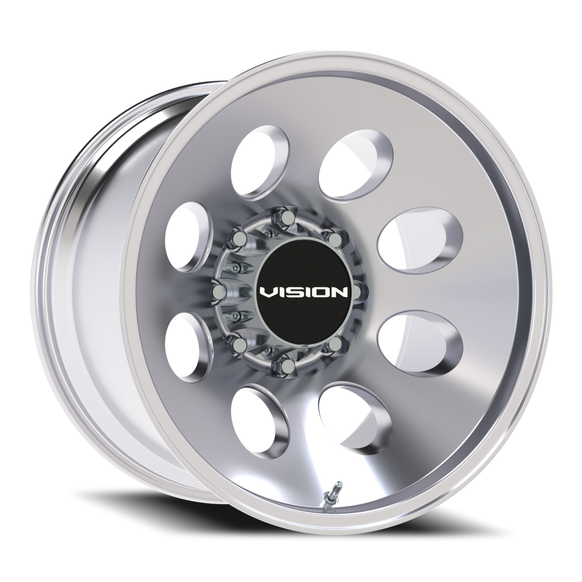 Vision Wheel 56 Polished 20x12 -44 8x170mm 125.2mm - Wheelwiz
