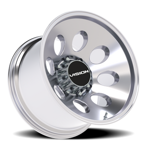 Vision Wheel 56 Polished 20x12 -44 8x180mm 124.3mm - Wheelwiz