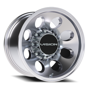 Vision Wheel 56 Polished 16x10 -25 8x165.1mm 130.8mm - Wheelwiz