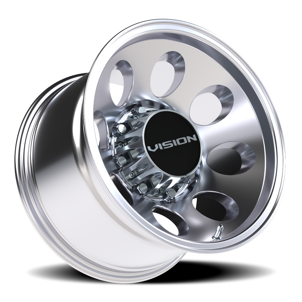 Vision Wheel 56 Polished 16x10 -25 8x165.1mm 130.8mm - Wheelwiz