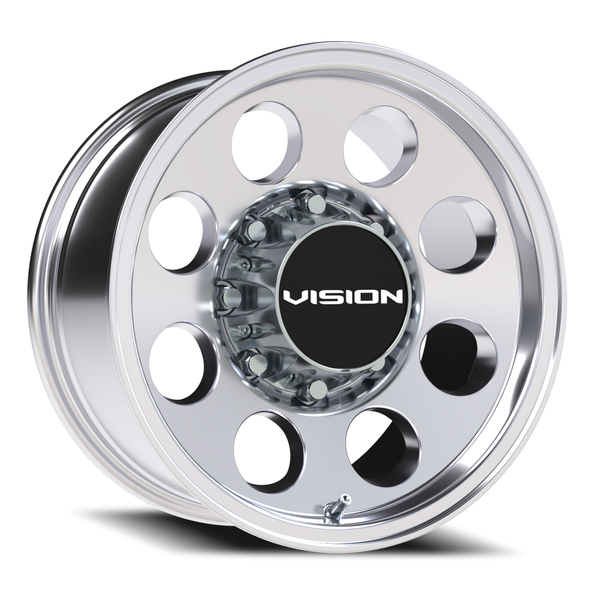 Vision Wheel 56 Polished 16x8 0 8x165.1mm 125.2mm - Wheelwiz