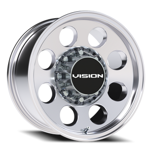 Vision Wheel 56 Polished 16x8 0 8x165.1mm 125.2mm - Wheelwiz