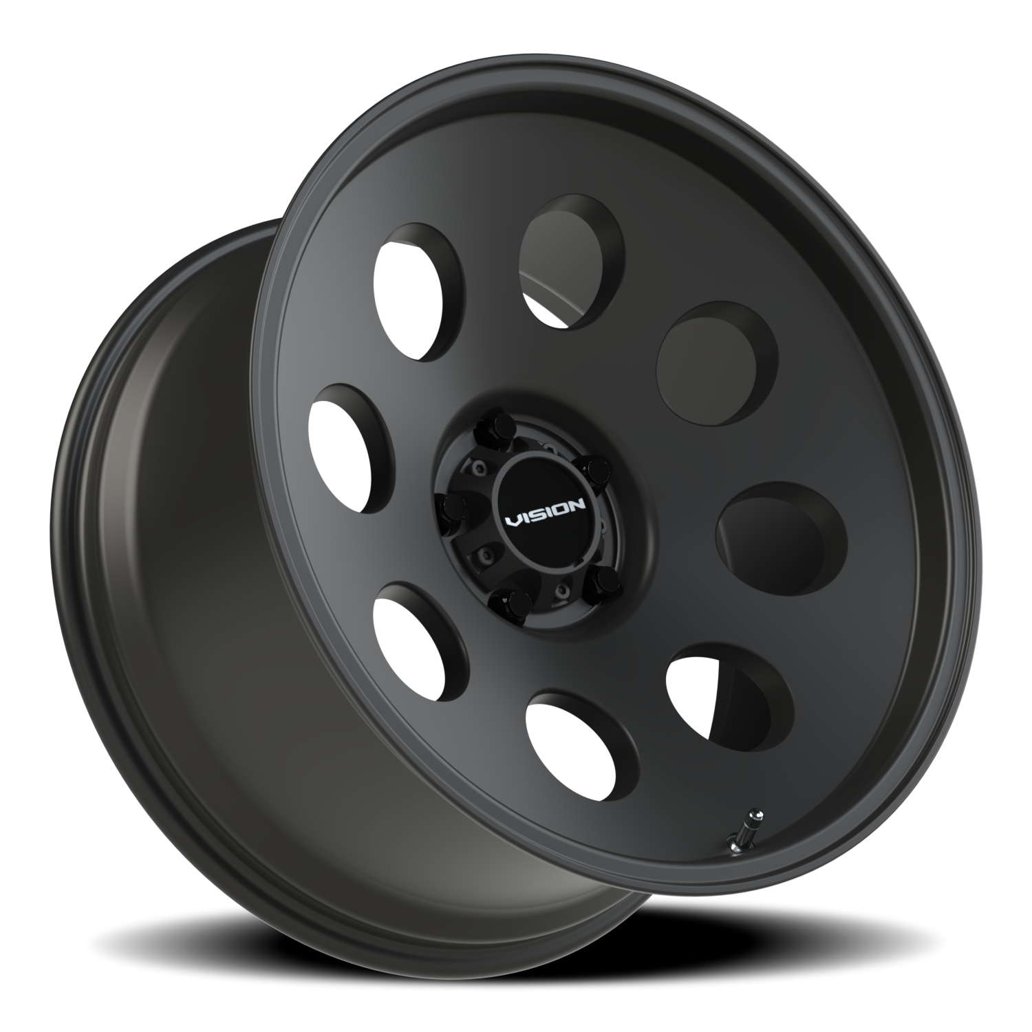 Vision Wheel 56 Satin Black 20x10 -25 5x127mm 78.1mm - Wheelwiz