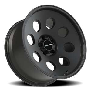 Vision Wheel 56 Satin Black 20x10 -25 5x127mm 78.1mm - Wheelwiz