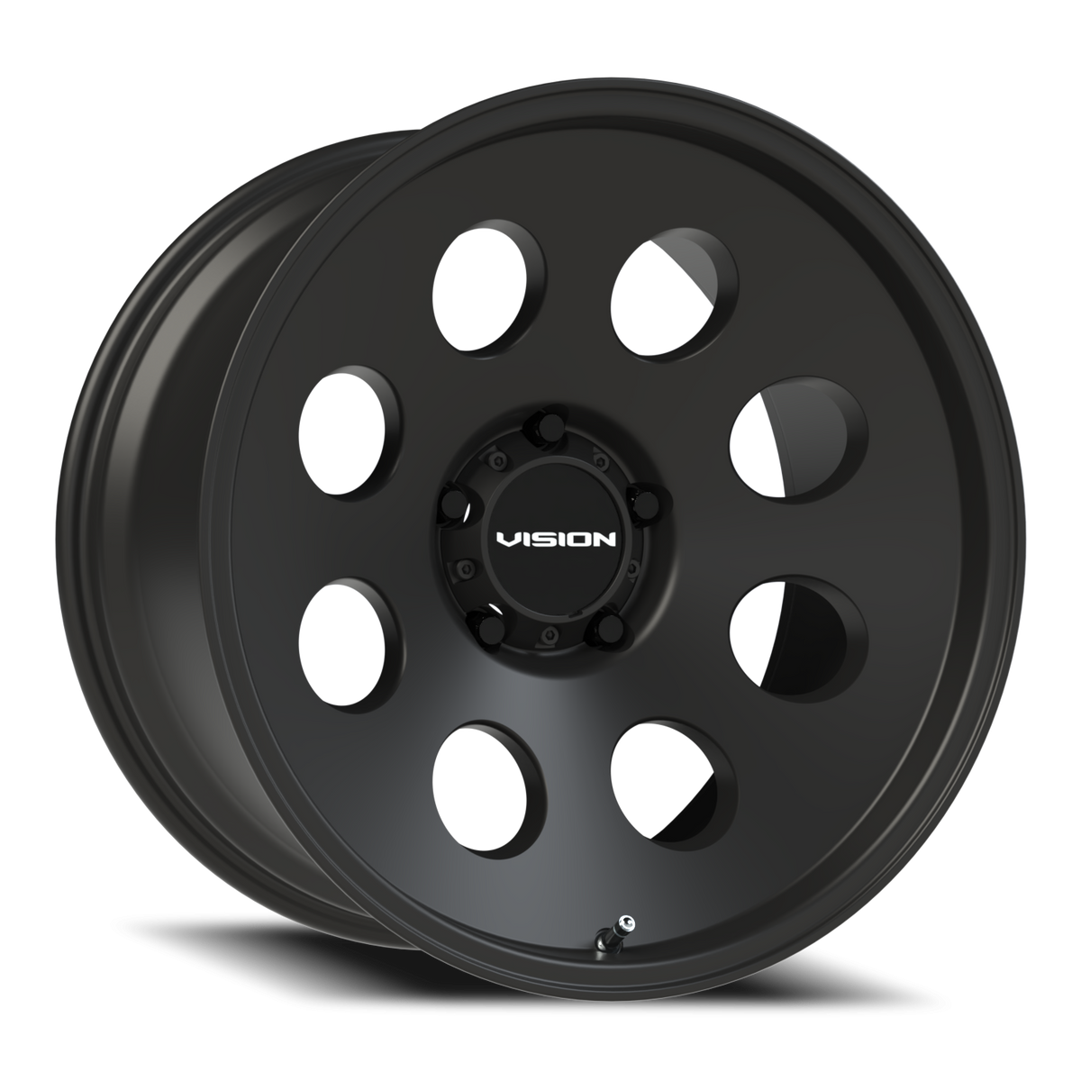 Vision Wheel 56 Satin Black 20x10 -25 5x139.7mm 108mm - Wheelwiz