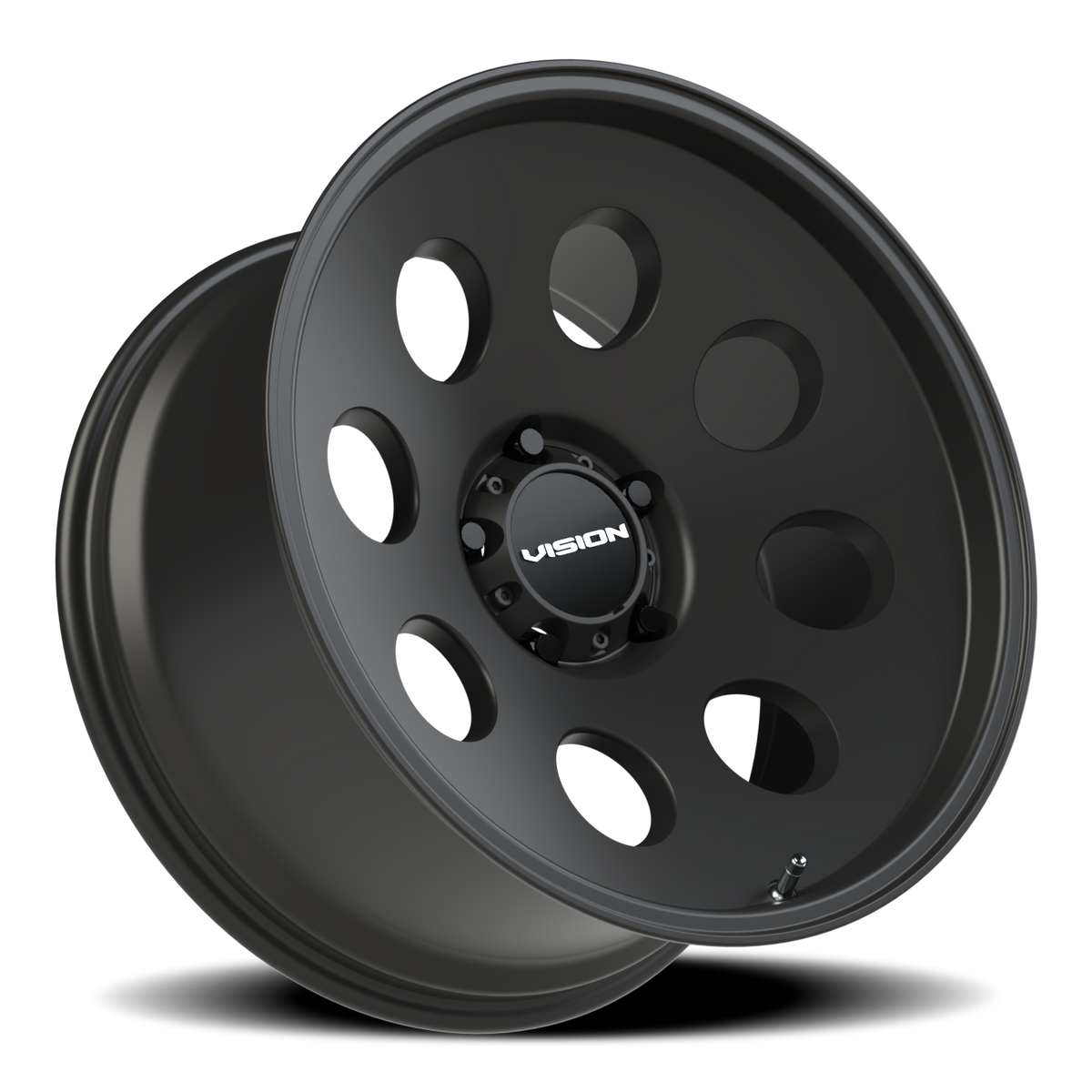 Vision Wheel 56 Satin Black 20x10 -25 5x139.7mm 108mm - Wheelwiz