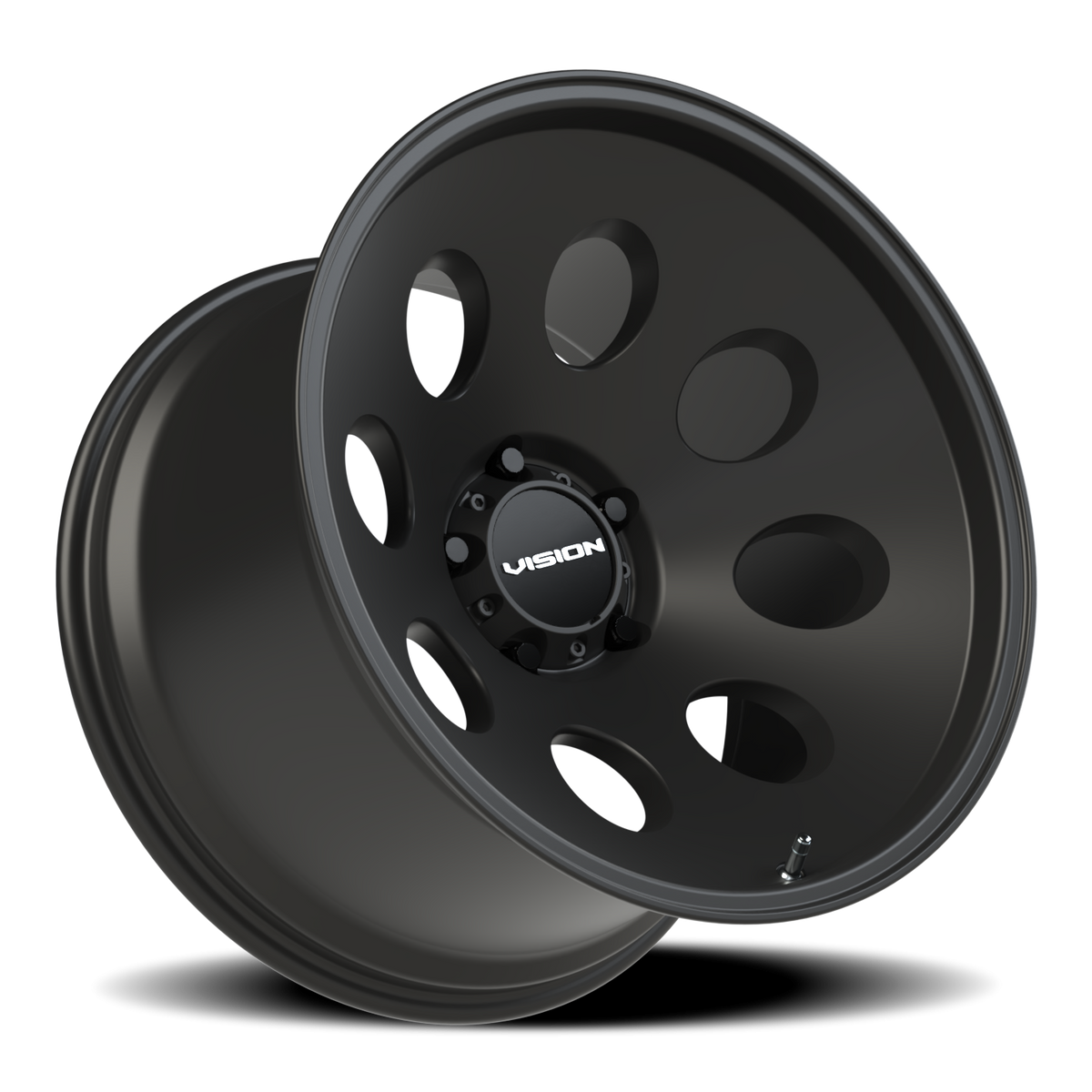 Vision Wheel 56 Satin Black 20x12 -44 5x139.7mm 108mm - Wheelwiz