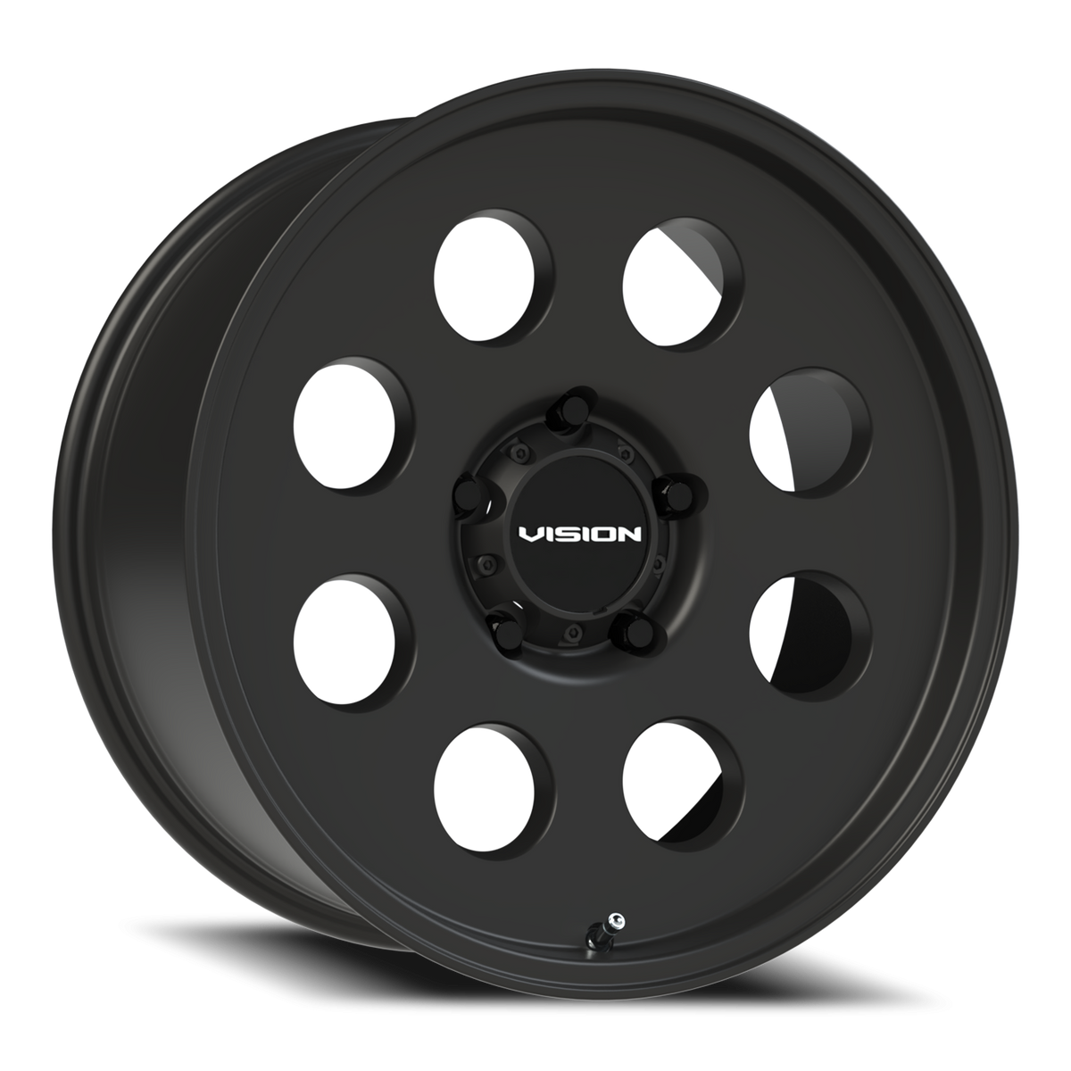 Vision Wheel 56 Satin Black 20x9 +12 5x150mm 110.2mm - Wheelwiz