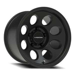 Vision Wheel 56 Satin Black 15x10 -25 5x114.3mm 83.1mm - Wheelwiz