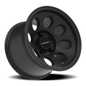Vision Wheel 56 Satin Black 15x10 -25 5x114.3mm 83.1mm - Wheelwiz