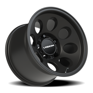 Vision Wheel 56 Satin Black 15x10 -25 5x139.7mm 110mm - Wheelwiz