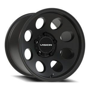 Vision Wheel 56 Satin Black 16x10 -25 5x139.7mm 110mm - Wheelwiz