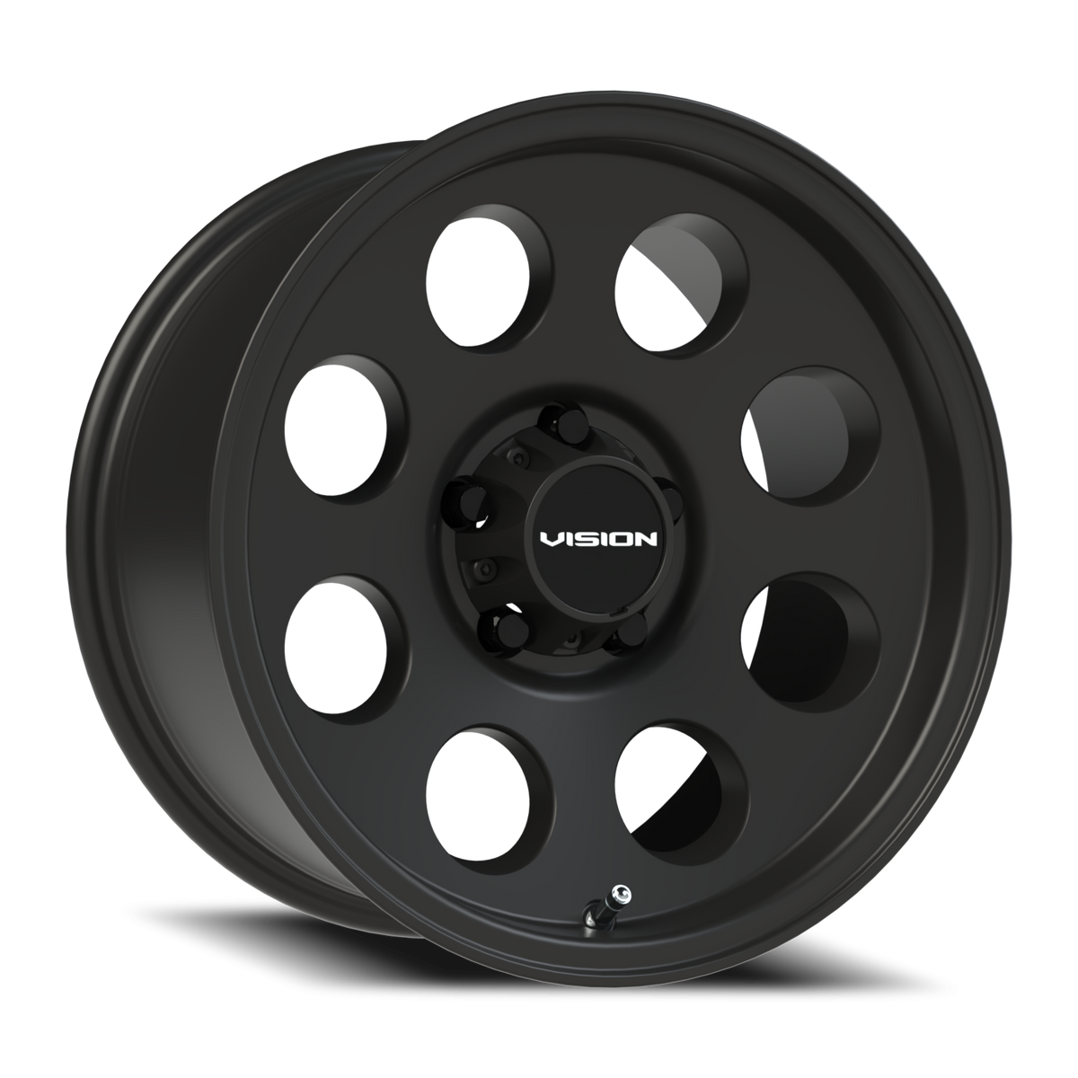 Vision Wheel 56 Satin Black 16x8 0 5x114.3mm 83.1mm - Wheelwiz
