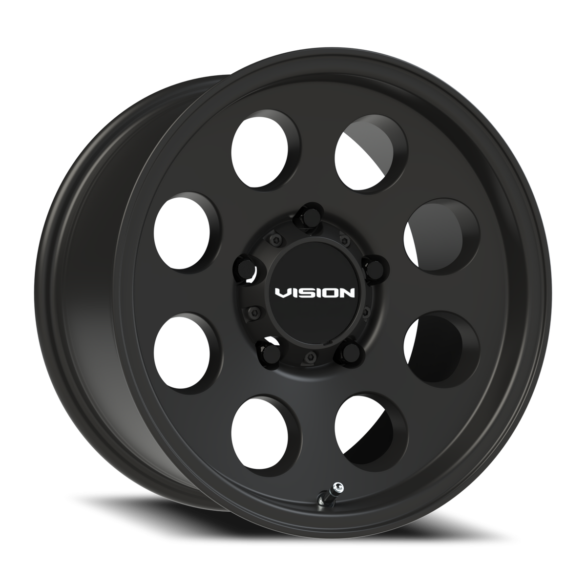 Vision Wheel 56 Satin Black 16x8 0 5x139.7mm 110mm - Wheelwiz