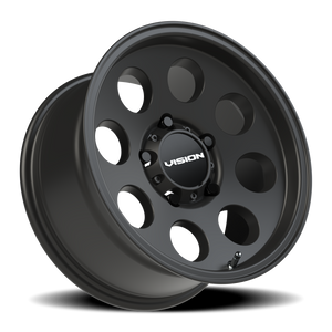 Vision Wheel 56 Satin Black 16x8 0 5x139.7mm 110mm - Wheelwiz