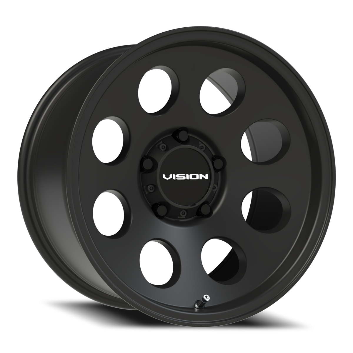 Vision Wheel 56 Satin Black 17x9 -12 5x135mm 87.1mm - Wheelwiz