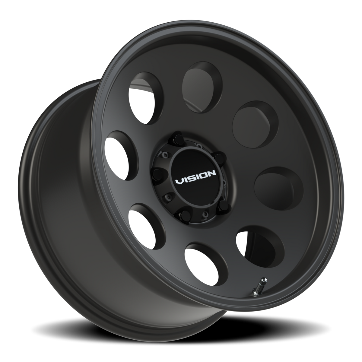Vision Wheel 56 Satin Black 17x9 -12 5x135mm 87.1mm - Wheelwiz