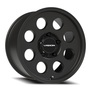 Vision Wheel 56 Satin Black 18x9 +12 5x150mm 110.2mm - Wheelwiz