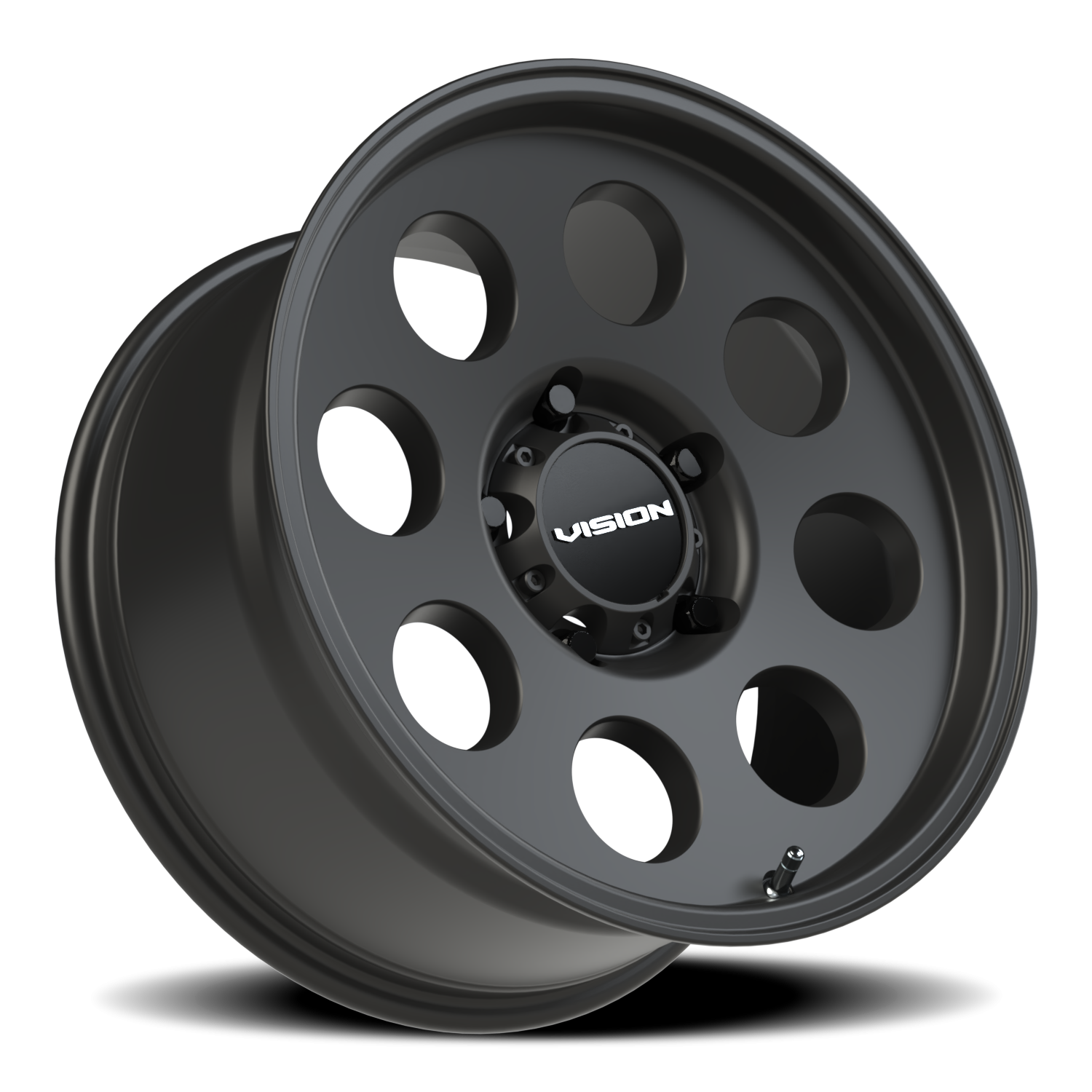 Vision Wheel 56 Satin Black 18x9 +12 5x150mm 110.2mm - Wheelwiz