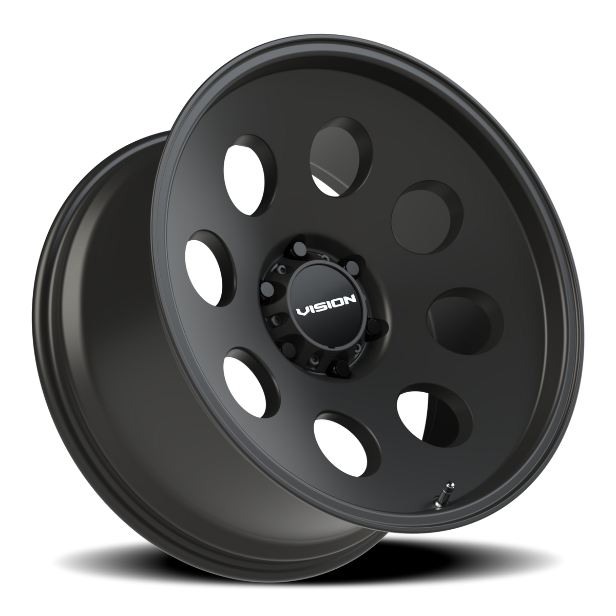 Vision Wheel 56 Satin Black 20x10 -25 6x139.7mm 106.2mm - Wheelwiz