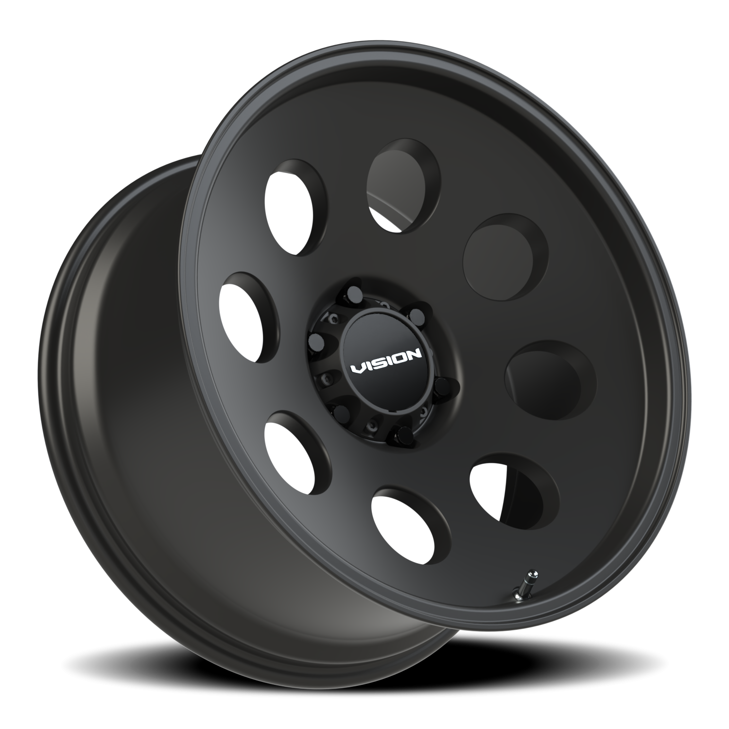 Vision Wheel 56 Satin Black 20x10 -25 6x139.7mm 106.2mm - Wheelwiz