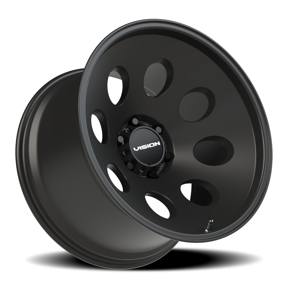 Vision Wheel 56 Satin Black 20x12 -44 6x135mm 87.1mm - Wheelwiz