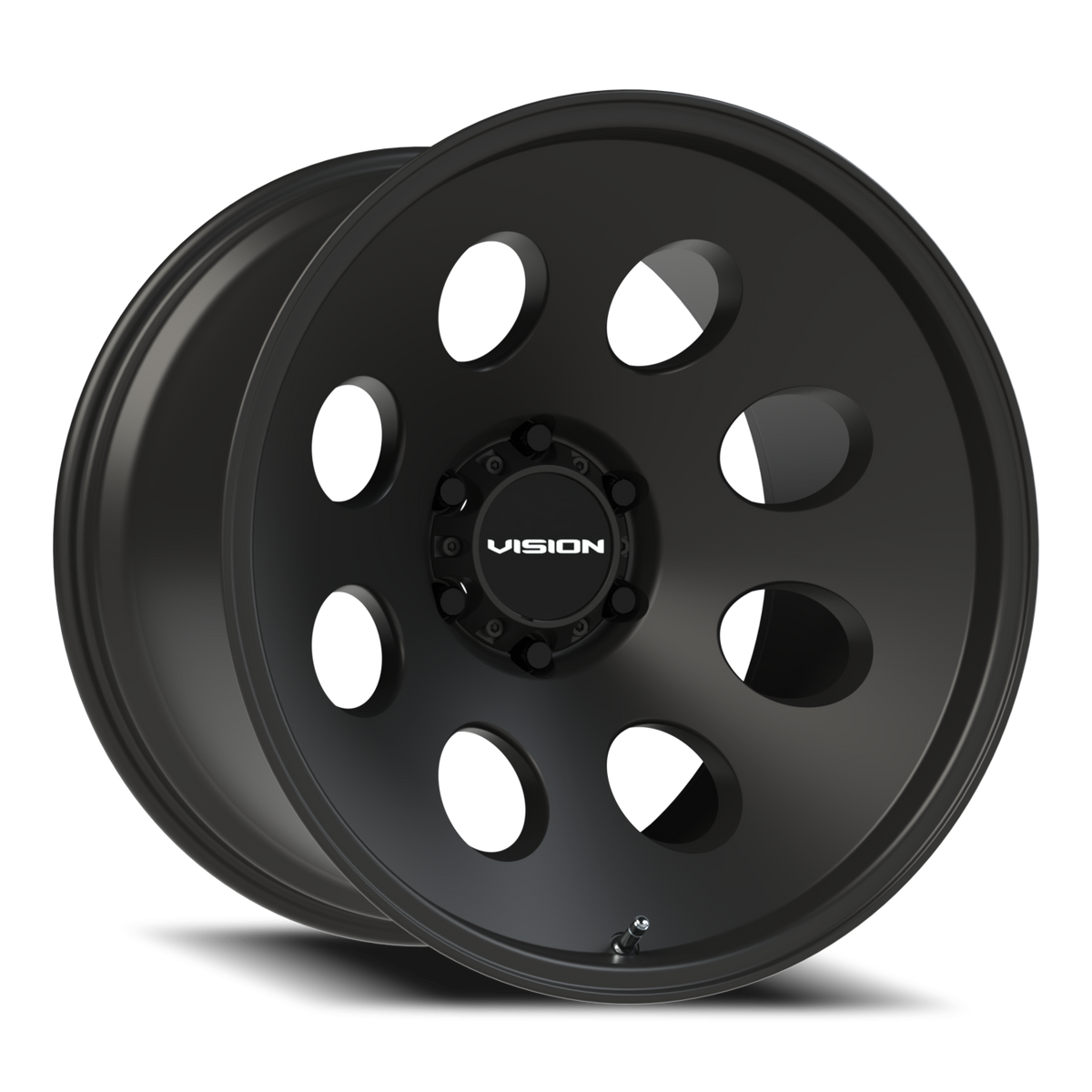 Vision Wheel 56 Satin Black 20x12 -44 6x139.7mm 106.2mm - Wheelwiz